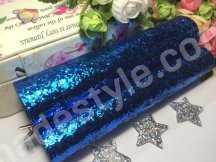 Кожзам с крупным глиттером. Размер 20*30 см
