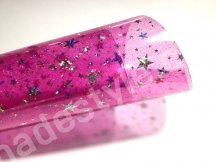 Плотная пленка с звездами. Размер 20*30 см