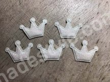 Мини патч корона. Размер 2*2,5 см