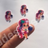 Кабошоны Hairdorables. Высота 3,5 см