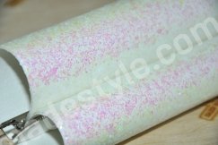 Кожзам с крупным глиттером. Размер 20*30 см