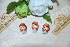 Акриловая серединка "София". Высота 2 см