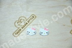 Акриловая серединка Hello Kitty