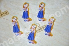 Акриловая серединка Рапунцель